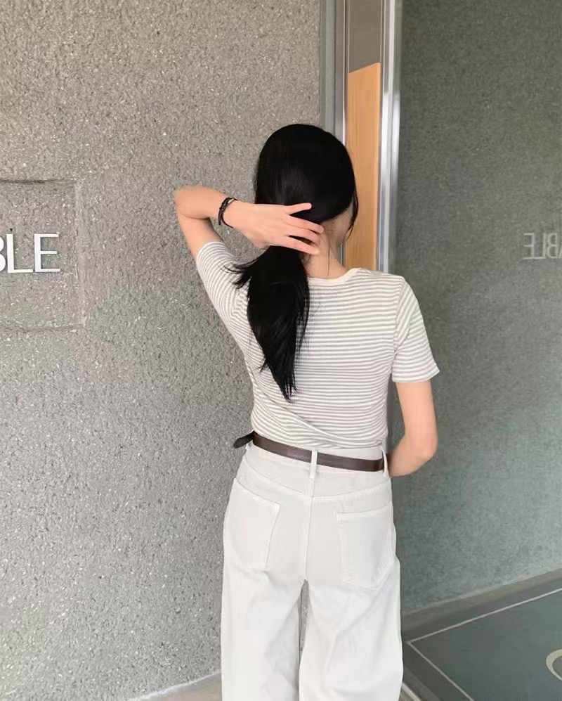 SOUFFLE韓國㊣直郵東大門代購女裝新品25春夏時尚人氣熱賣T恤SOUFFLET恤