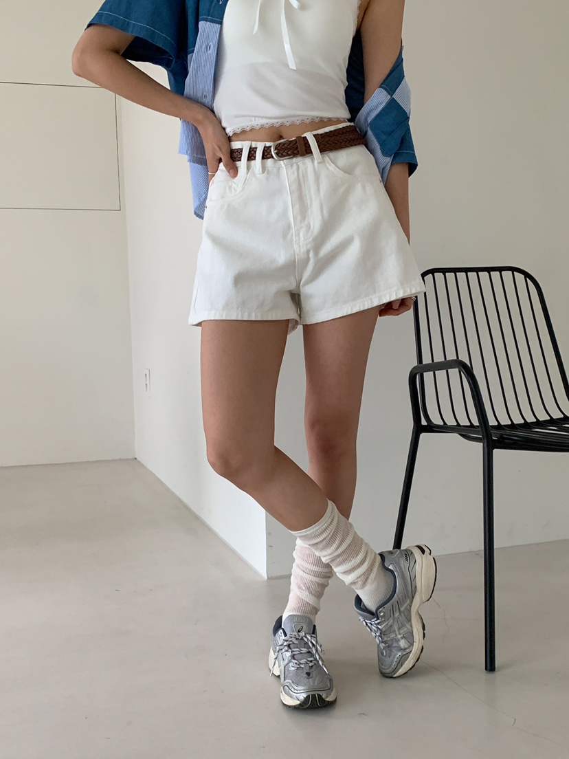 MILLIMETER直郵韓國代購㊣女裝新品25春夏時尚熱賣人氣短褲MILLIMETER短褲