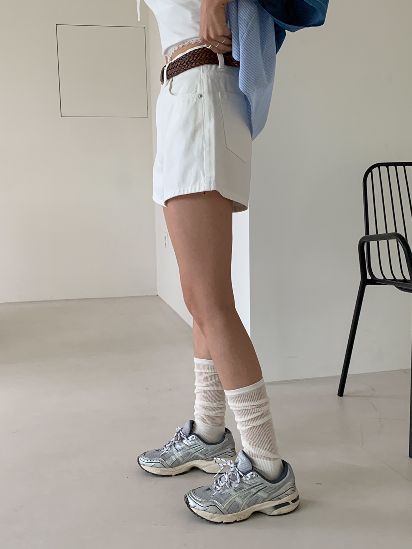 MILLIMETER直郵韓國代購㊣女裝新品25春夏時尚熱賣人氣短褲MILLIMETER短褲