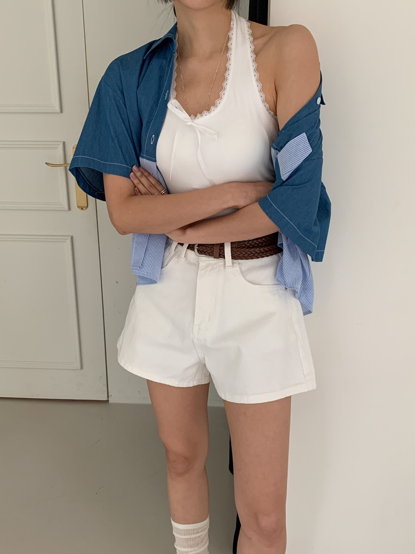 MILLIMETER直郵韓國代購㊣女裝新品25春夏時尚熱賣人氣短褲MILLIMETER短褲