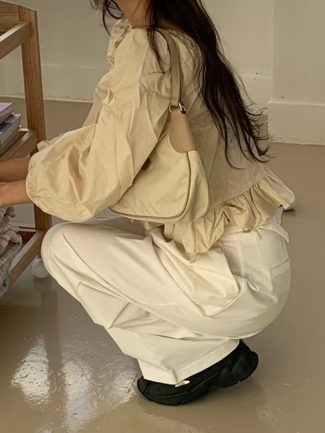 SOUFFLE直郵韓國代購㊣女裝新款熱賣推薦25春夏時尚襯衫蕾絲衫SOUFFLE襯衫/蕾絲衫