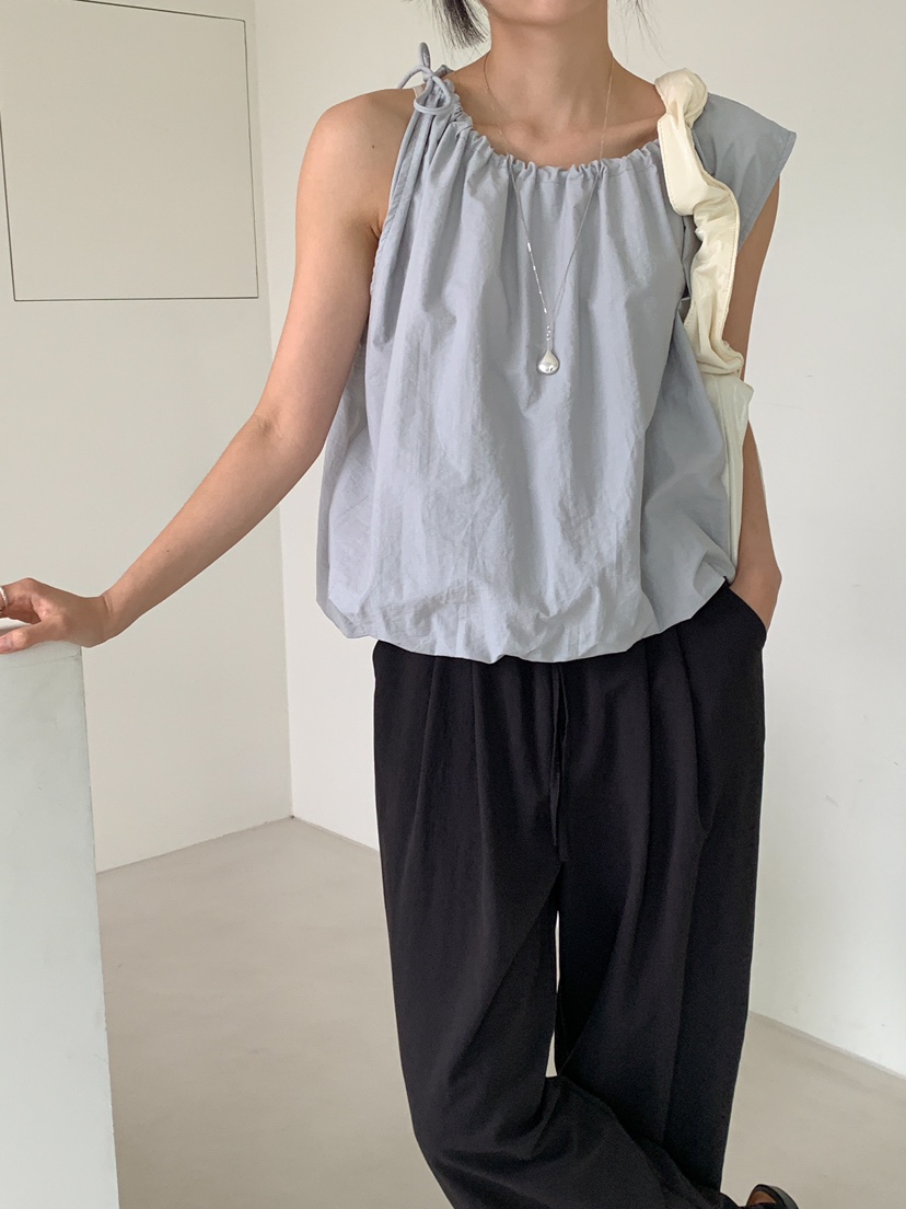 MILLIMETER直郵韓國代購㊣女裝新款25春夏熱賣人氣吊帶背心MILLIMETER吊帶/背心