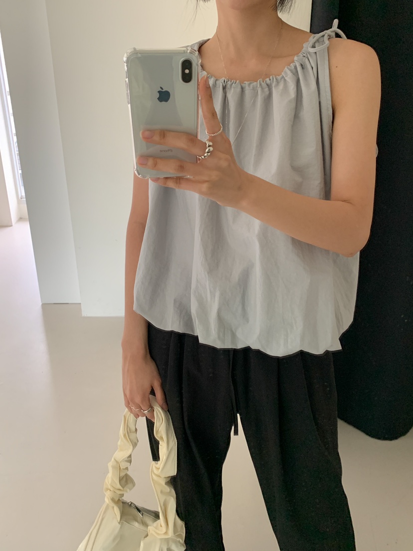 MILLIMETER直郵韓國代購㊣女裝新款25春夏熱賣人氣吊帶背心MILLIMETER吊帶/背心