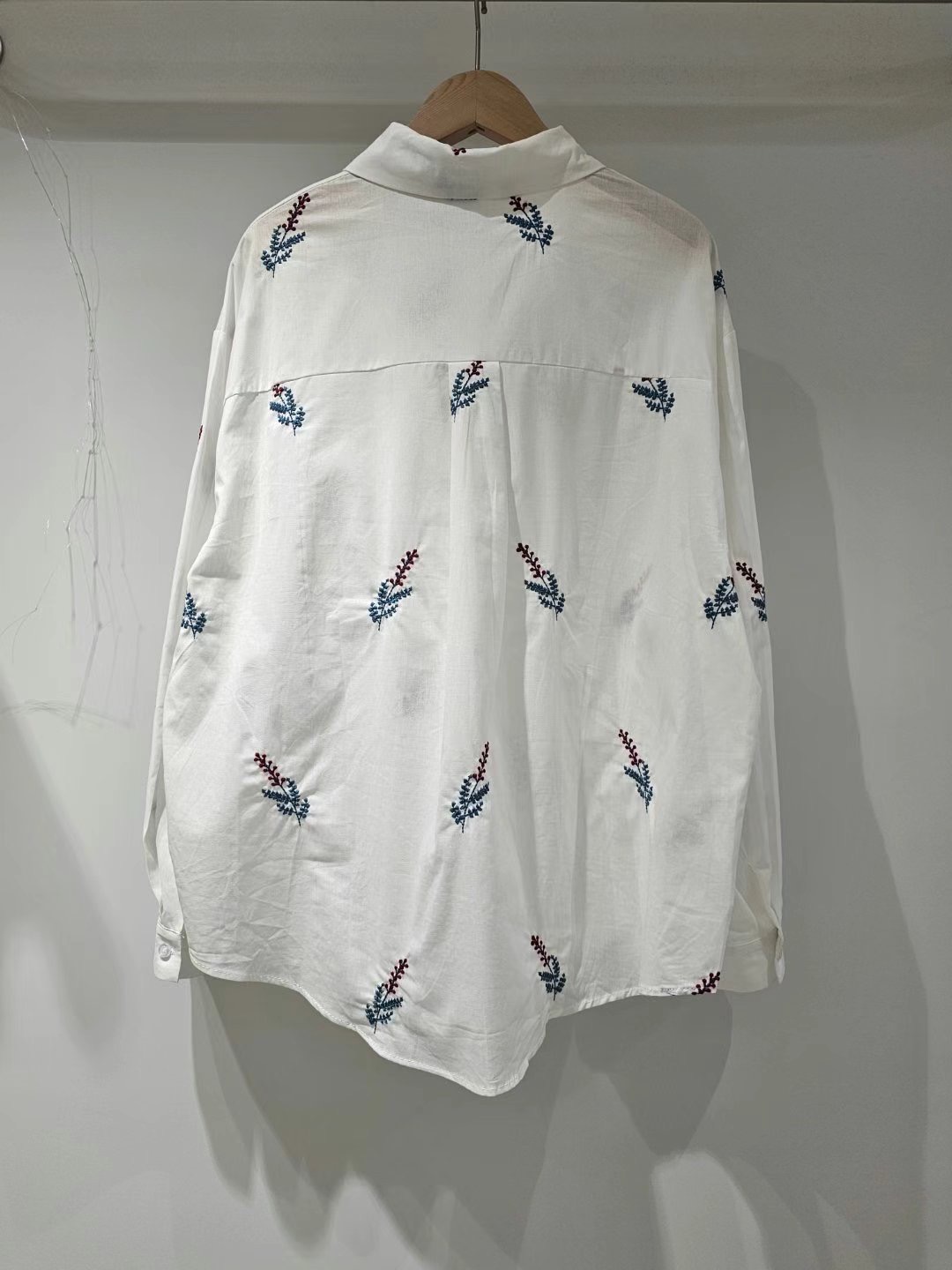MYME韓國直郵㊣女裝新品時尚熱賣推薦人氣25春夏襯衫蕾絲衫刺繡MYME襯衫/蕾絲衫