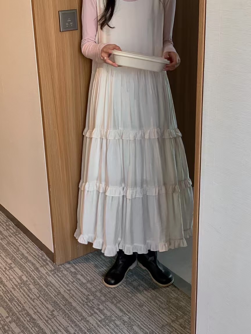 SOUFFLE直郵韓國代購㊣女裝新款休閑熱賣25春夏推薦連衣裙柔軟SOUFFLE連衣裙
