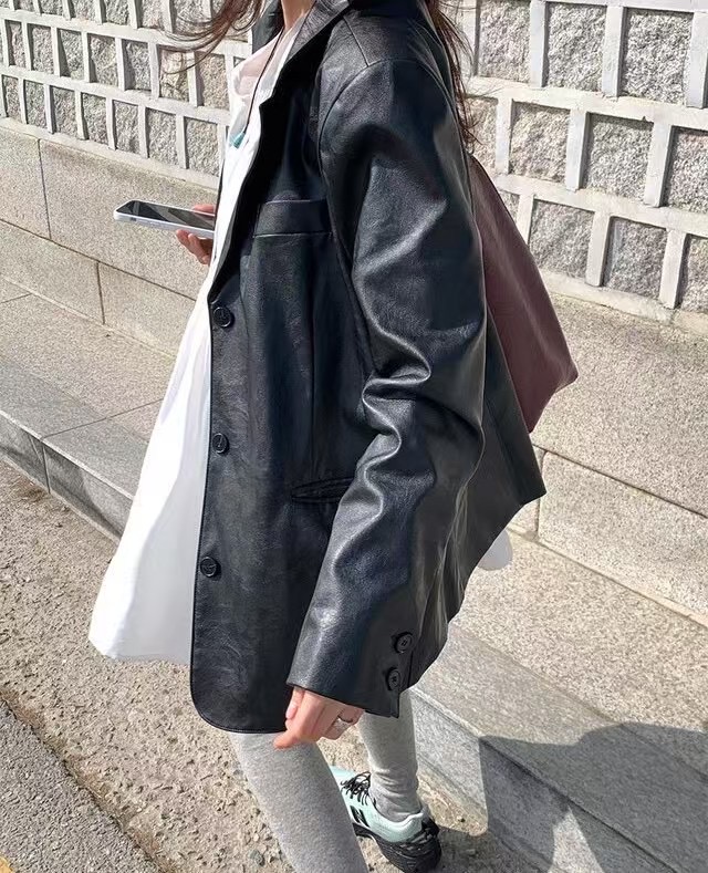 SOUFFLE韓國㊣直郵東大門代購女裝新品休閑熱賣時尚人氣夾克SOUFFLE夾克