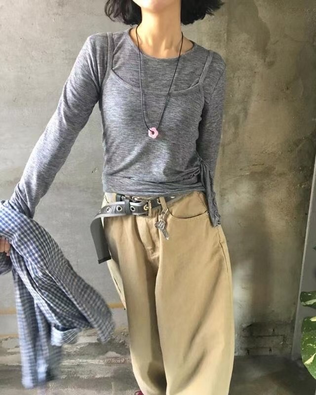 SOUFFLE韓國直郵㊣東大門實拍女裝新款熱賣推薦休閑時尚套裝SOUFFLE套裝