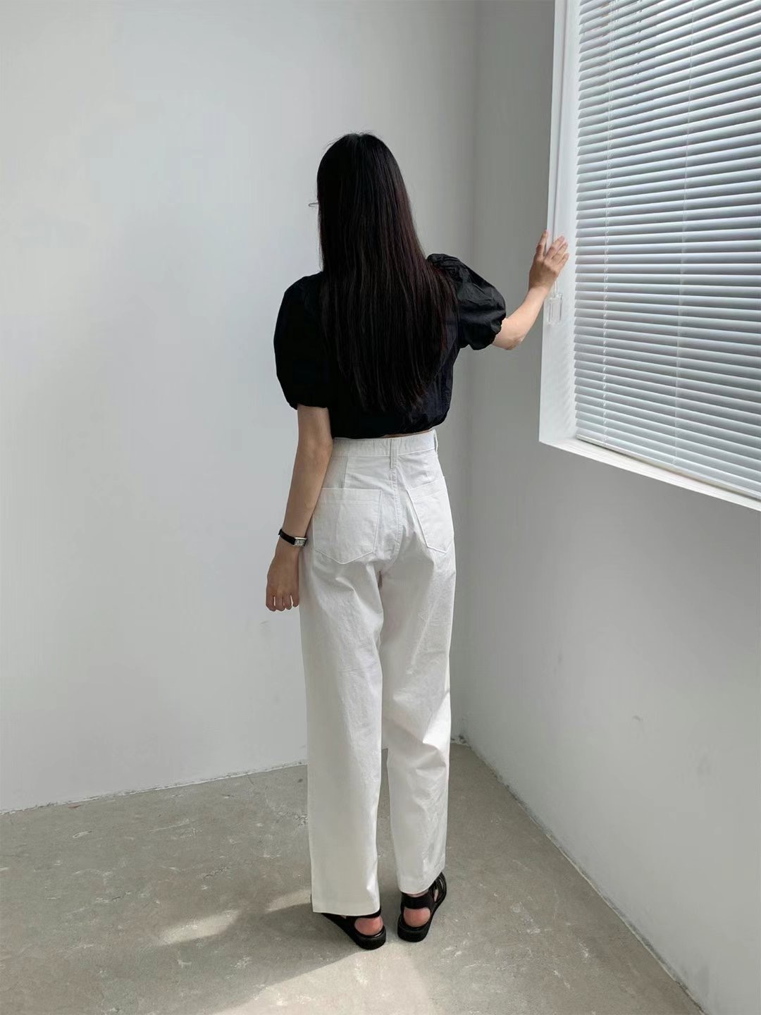 MORPHIN-모르핀-T韓國㊣直郵東大門代購女裝新款時尚牛仔褲MORPHIN-T牛仔褲