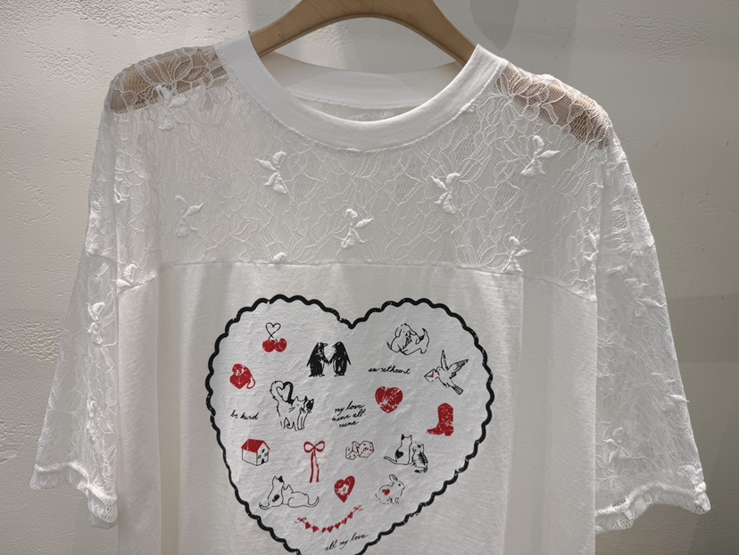 LOVABLE直郵韓國代購㊣女裝新品25春夏人氣休閑推薦熱賣T恤LOVABLET恤