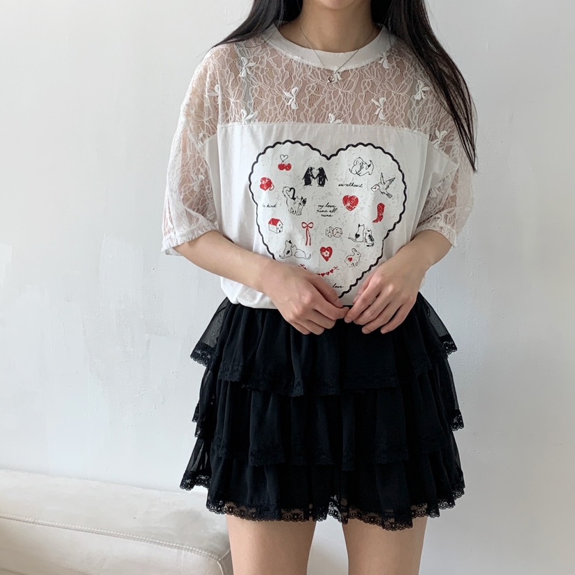 LOVABLE直郵韓國代購㊣女裝新品25春夏人氣休閑推薦熱賣T恤LOVABLET恤