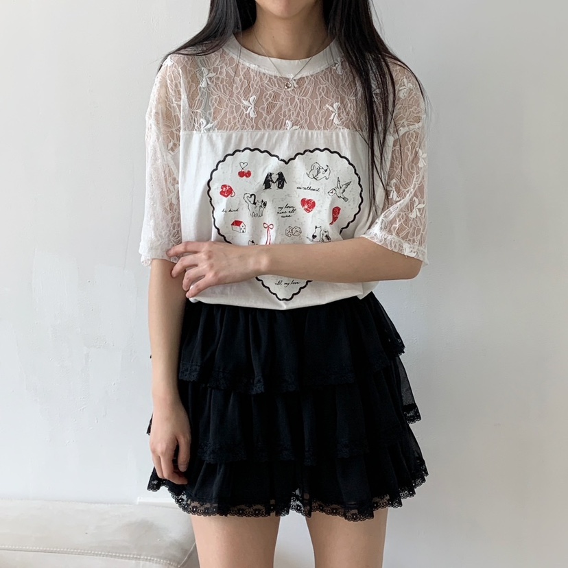 LOVABLE直郵韓國代購㊣女裝新品25春夏人氣休閑推薦熱賣T恤LOVABLET恤