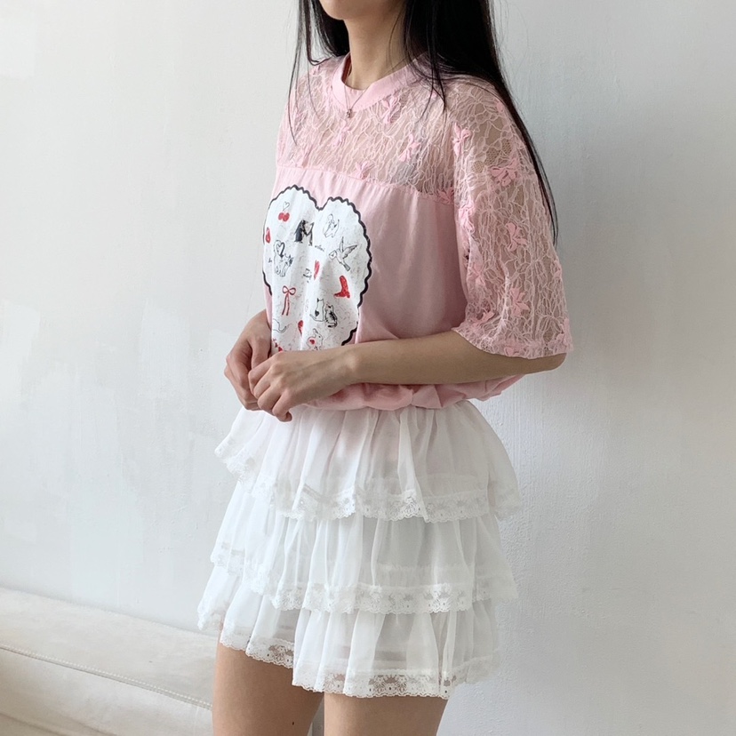 LOVABLE直郵韓國代購㊣女裝新品25春夏人氣休閑推薦熱賣T恤LOVABLET恤