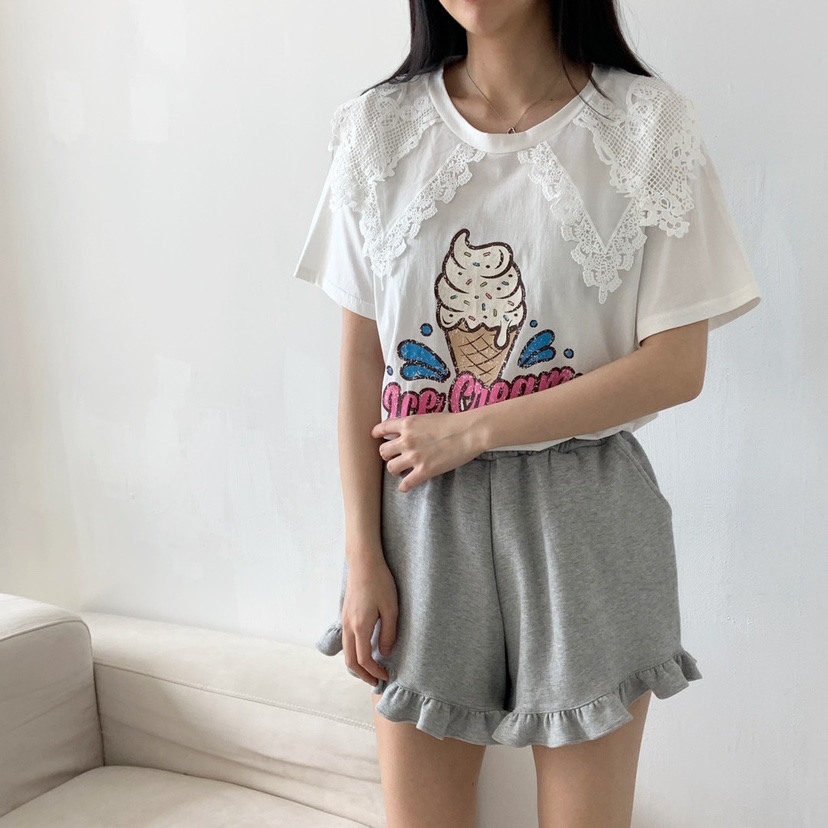 LOVABLE直郵韓國代購㊣女裝新品25春夏人氣休閑推薦熱賣T恤LOVABLET恤