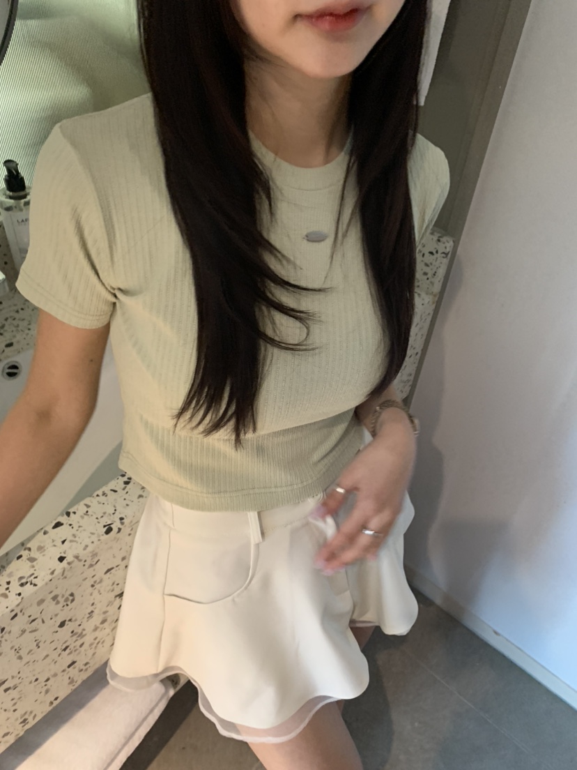 BADCALM韓國㊣直郵東大門代購女裝新品推薦時尚人氣25春夏T恤BADCALMT恤