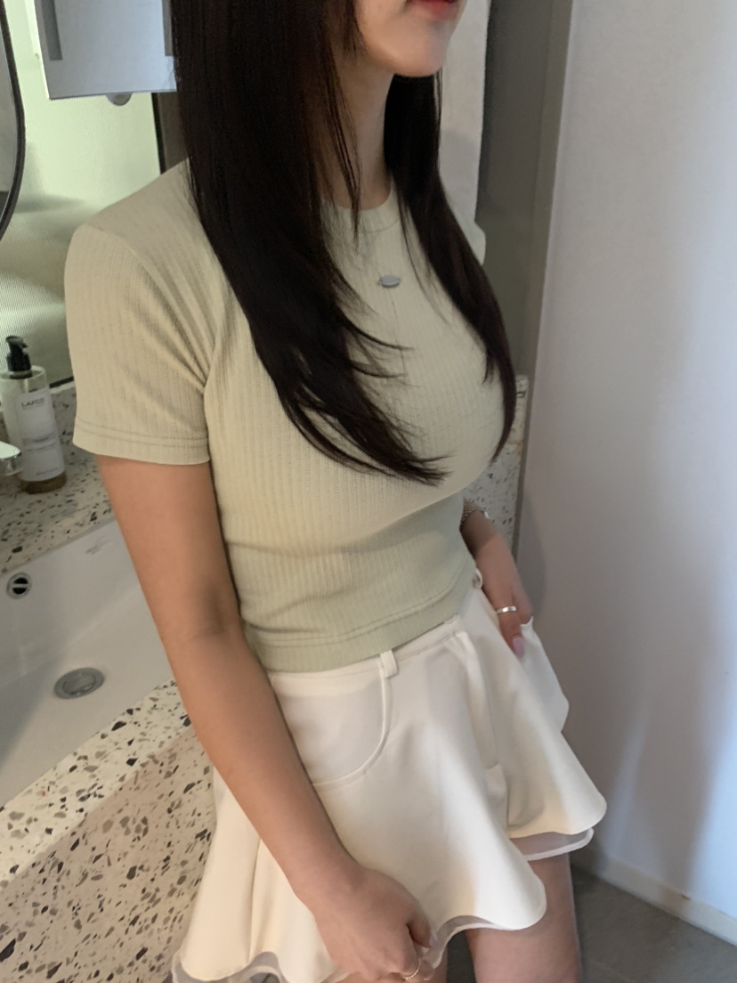 BADCALM韓國㊣直郵東大門代購女裝新品推薦時尚人氣25春夏T恤BADCALMT恤