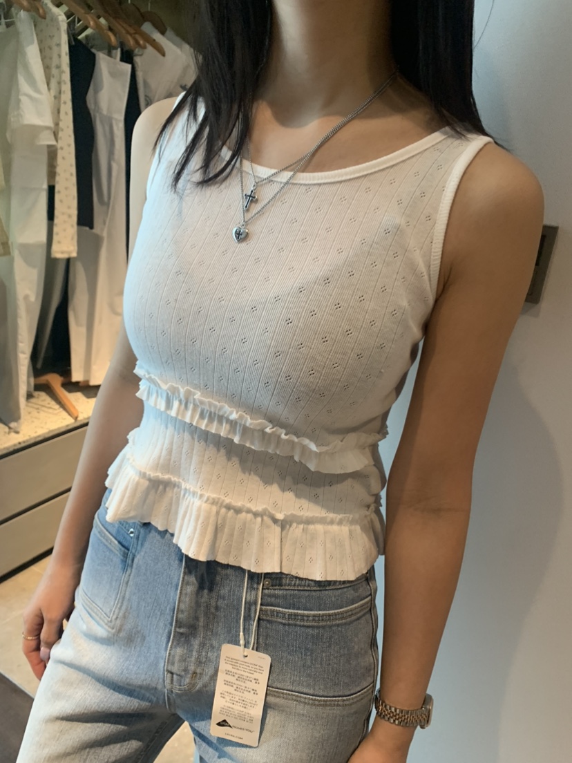 BADCALM直郵韓國代購㊣女裝新款熱賣推薦時尚25春夏吊帶背心BADCALM吊帶/背心