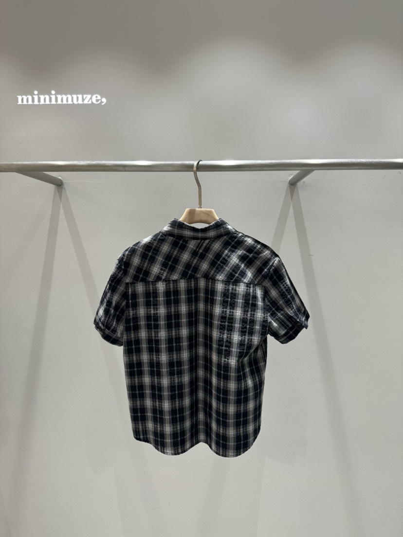 MINIMUZE韓國直郵㊣東大門實拍女裝新款人氣時尚襯衫蕾絲衫MINIMUZE襯衫/蕾絲衫
