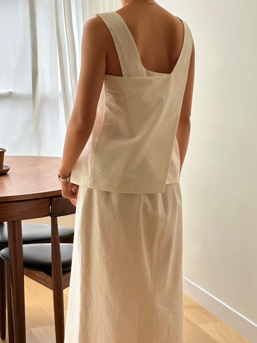LE VASE韓國㊣直郵東大門代購女裝新品25春夏熱賣推薦長裙LE VASE長裙