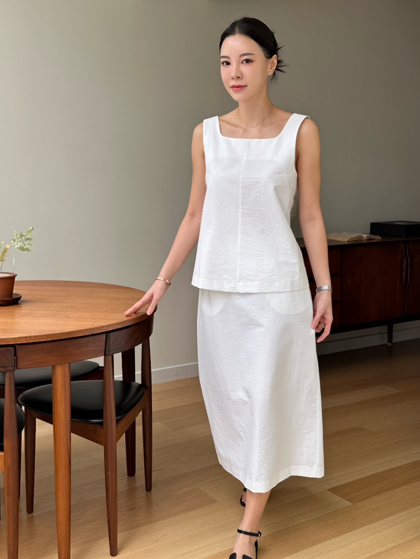 LE VASE韓國㊣直郵東大門代購女裝新品25春夏熱賣推薦長裙LE VASE長裙