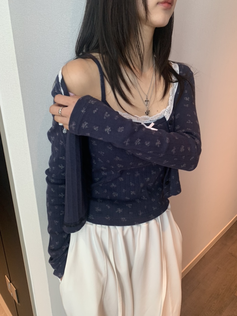 BADCALM直郵韓國代購㊣女裝新款熱賣休閑人氣25春夏推薦針織衫BADCALM針織衫
