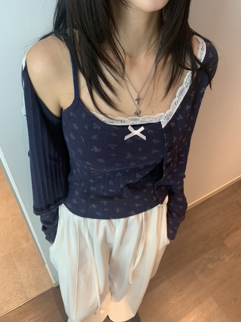 BADCALM直郵韓國代購㊣女裝新款熱賣休閑人氣25春夏推薦針織衫BADCALM針織衫
