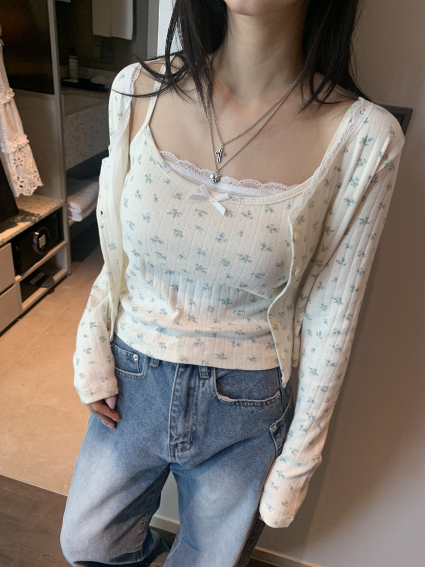 BADCALM直郵韓國代購㊣女裝新款熱賣休閑人氣25春夏推薦針織衫BADCALM針織衫