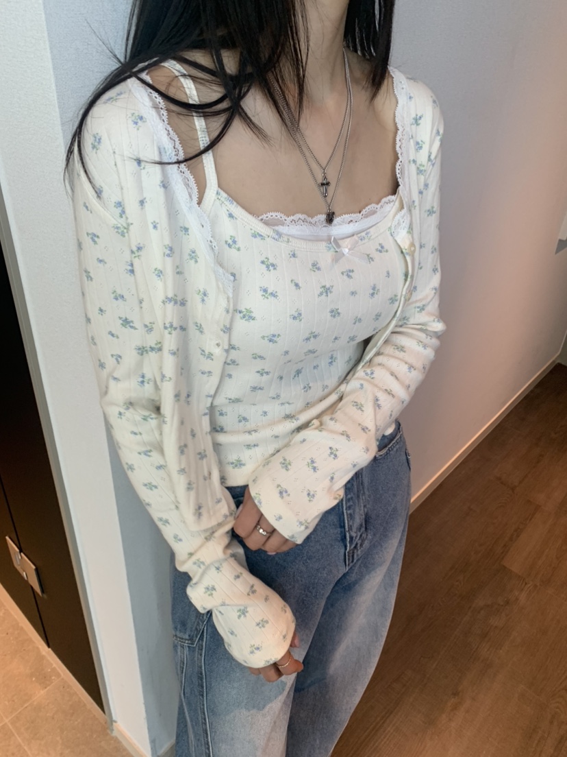 BADCALM直郵韓國代購㊣女裝新款熱賣休閑人氣25春夏推薦針織衫BADCALM針織衫