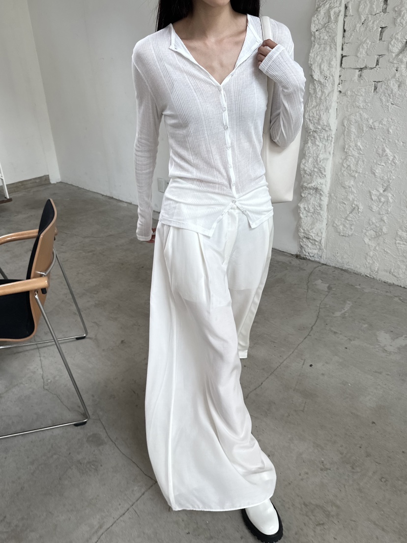 BOWIE直郵韓國代購㊣女裝新品人氣時尚休閑25春夏熱賣休閑褲BOWIE休閑褲