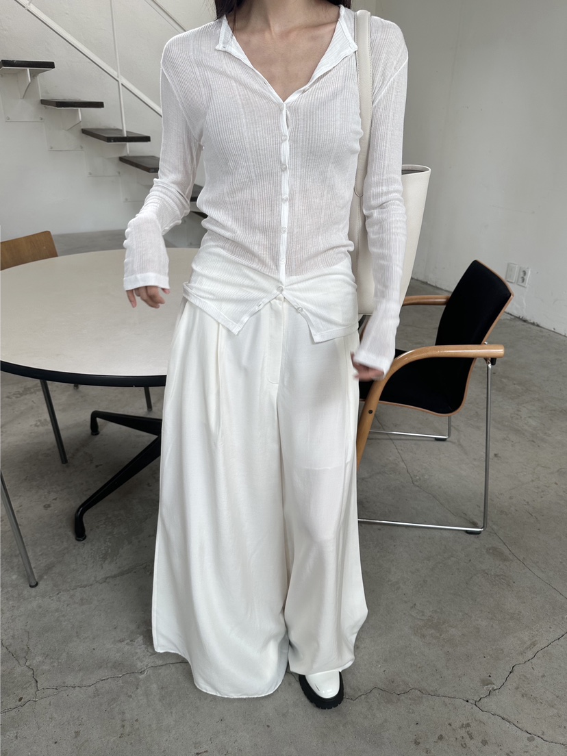 BOWIE直郵韓國代購㊣女裝新品人氣時尚休閑25春夏熱賣休閑褲BOWIE休閑褲