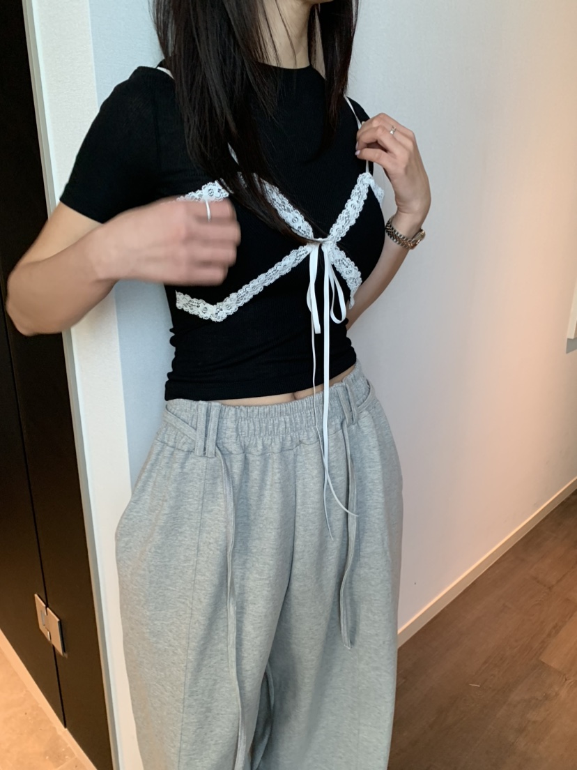 BADCALM直郵韓國代購㊣女裝新款人氣25春夏休閑熱賣時尚T恤BADCALMT恤