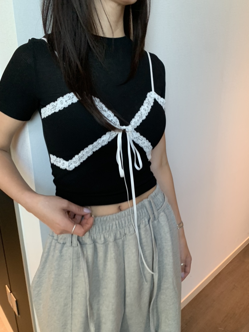 BADCALM直郵韓國代購㊣女裝新款人氣25春夏休閑熱賣時尚T恤BADCALMT恤