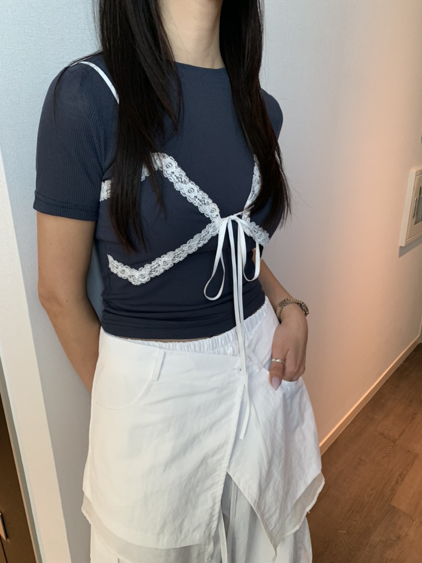 BADCALM直郵韓國代購㊣女裝新款人氣25春夏休閑熱賣時尚T恤BADCALMT恤