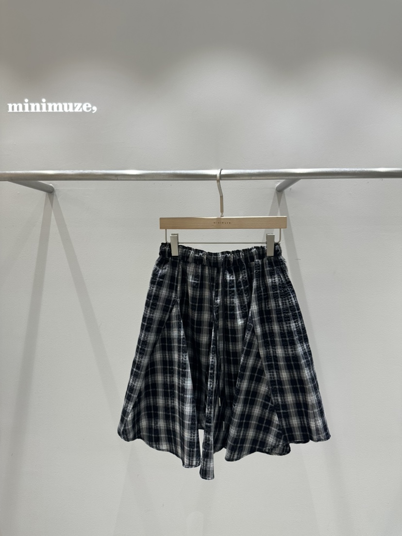 MINIMUZE韓國㊣直郵東大門代購女裝新款推薦25春夏人氣短裙MINIMUZE短裙圖色2