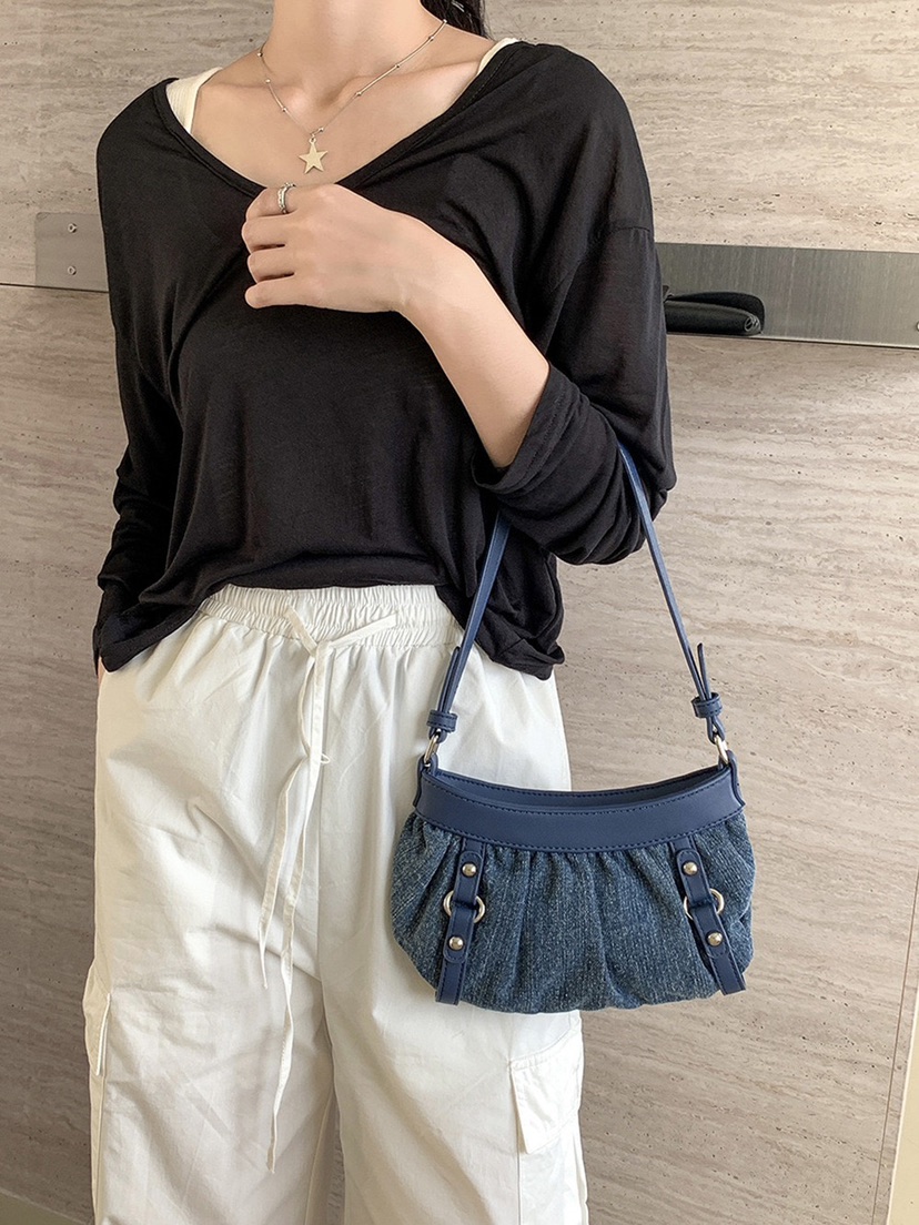 POSH BLUE直郵韓國代購㊣女裝新品人氣時尚休閑手拿包腋下包POSH BLUE手拿包/腋下包