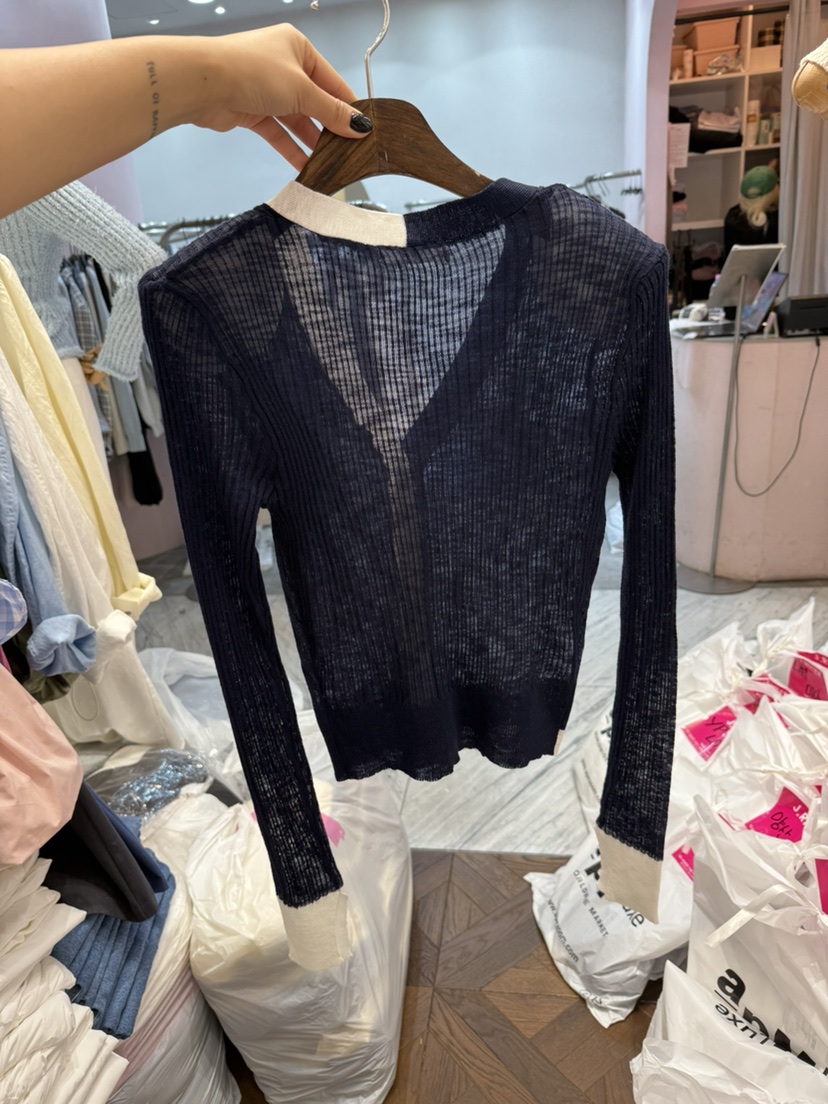 J.RITZY韓國直郵㊣女裝新品人氣推薦休閑時尚25春夏針織衫J.RITZY針織衫