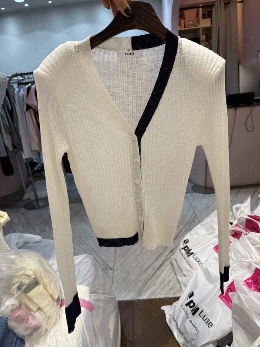 J.RITZY韓國直郵㊣女裝新品人氣推薦休閑時尚25春夏針織衫J.RITZY針織衫圖色4