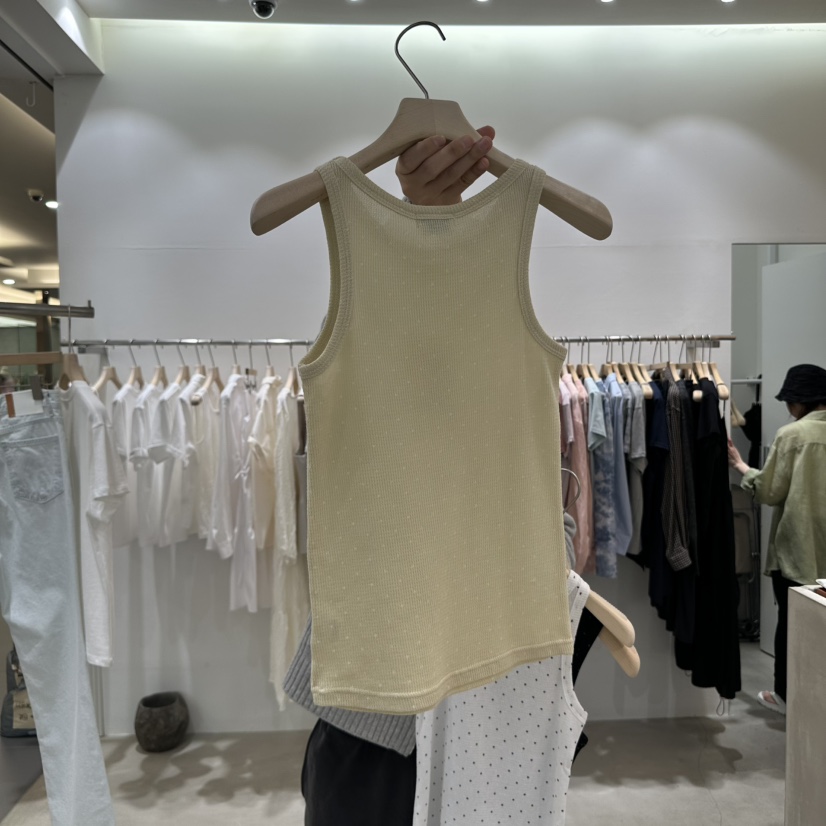 BINUS直郵韓國代購㊣女裝新款推薦時尚休閑25春夏熱賣吊帶背心BINUS吊帶/背心