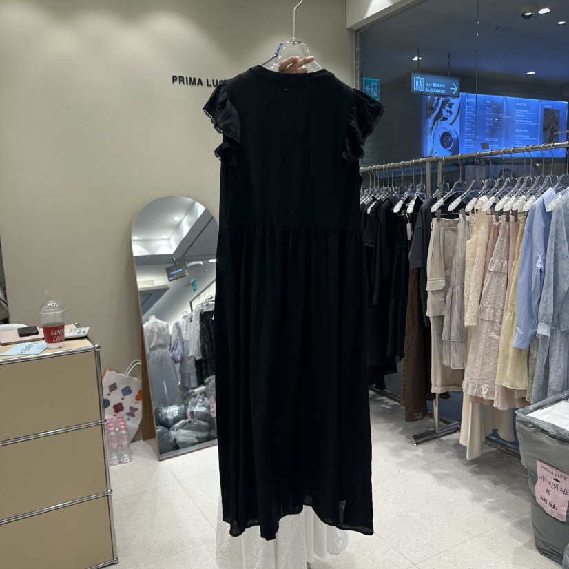 PRIMA LUCE韓國直郵㊣女裝新款時尚休閑25春夏推薦熱賣連衣裙CHARLOTTE連衣裙