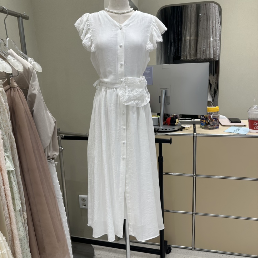 PRIMA LUCE韓國直郵㊣女裝新款時尚休閑25春夏推薦熱賣連衣裙CHARLOTTE連衣裙