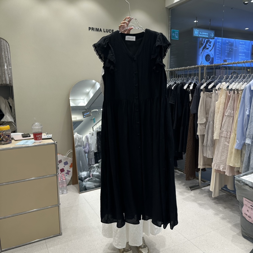 PRIMA LUCE韓國直郵㊣女裝新款時尚休閑25春夏推薦熱賣連衣裙CHARLOTTE連衣裙圖色2