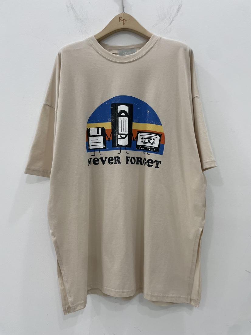 REIZ韓國直郵㊣女裝新品熱賣推薦休閑25春夏時尚人氣T恤REIZT恤圖色2