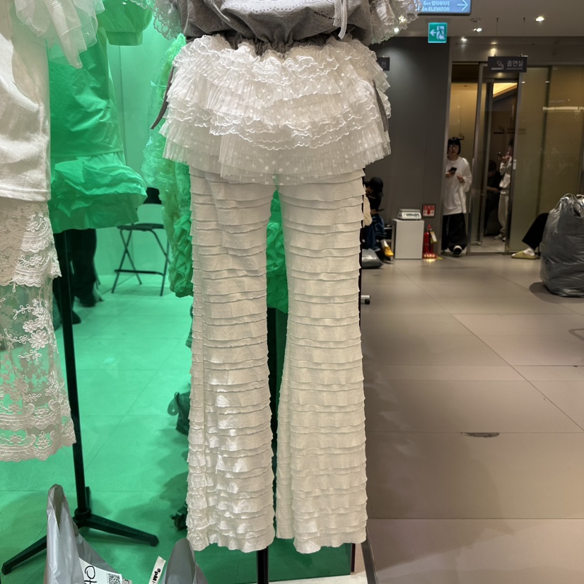 MINI UNNI韓國直郵㊣東大門實拍女裝新款人氣熱賣時尚休閑褲MINI UNNI休閑褲