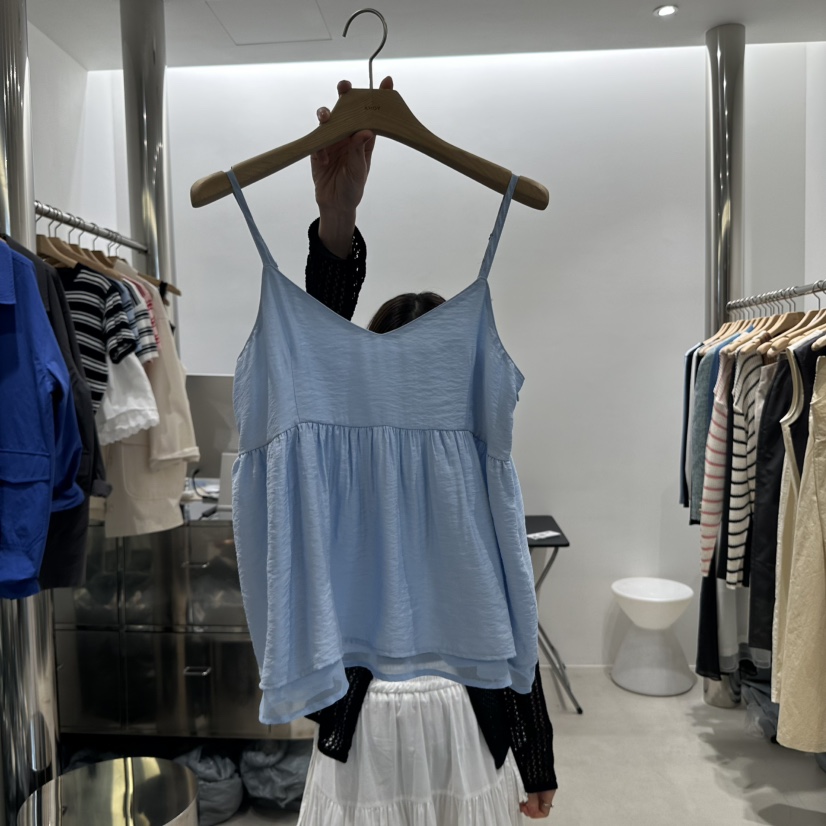 AHOY韓國直郵㊣女裝新品時尚休閑熱賣推薦人氣25春夏吊帶背心AHOY吊帶/背心圖色2