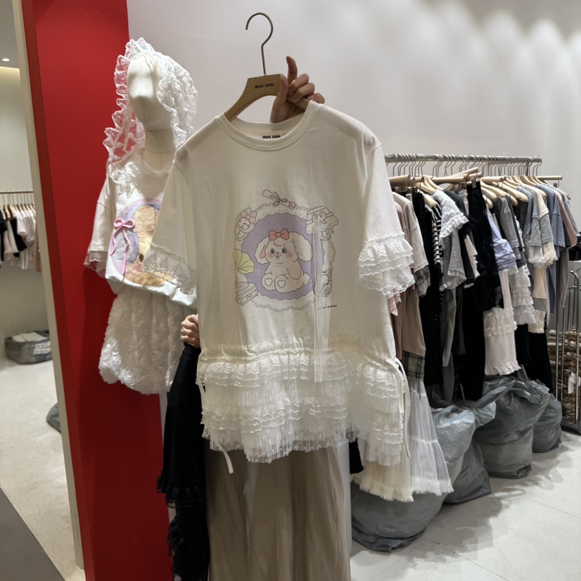 MINI UNNI韓國㊣直郵東大門代購女裝新款25春夏時尚推薦T恤MINI UNNIT恤