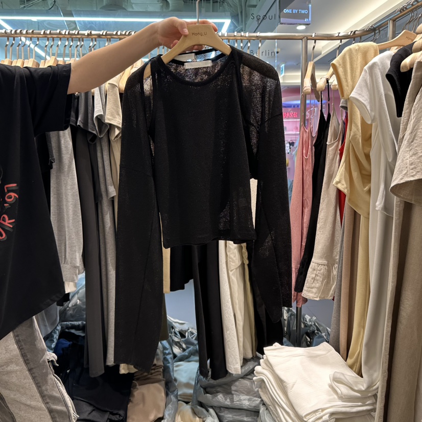 HONG.U直郵韓國代購㊣女裝新品25春夏熱賣時尚套裝兩件套亞麻HONG.U套裝圖色2