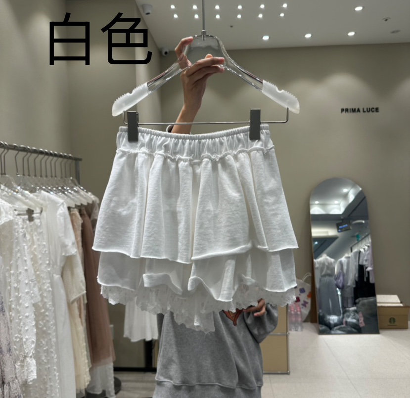 PRIMA LUCE韓國直郵㊣女裝新款人氣25春夏時尚推薦短裙蕾絲CHARLOTTE短裙