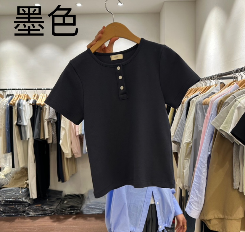 EPIC-S韓國㊣直郵東大門代購女裝新款熱賣人氣時尚推薦T恤EPIC-ST恤圖色3