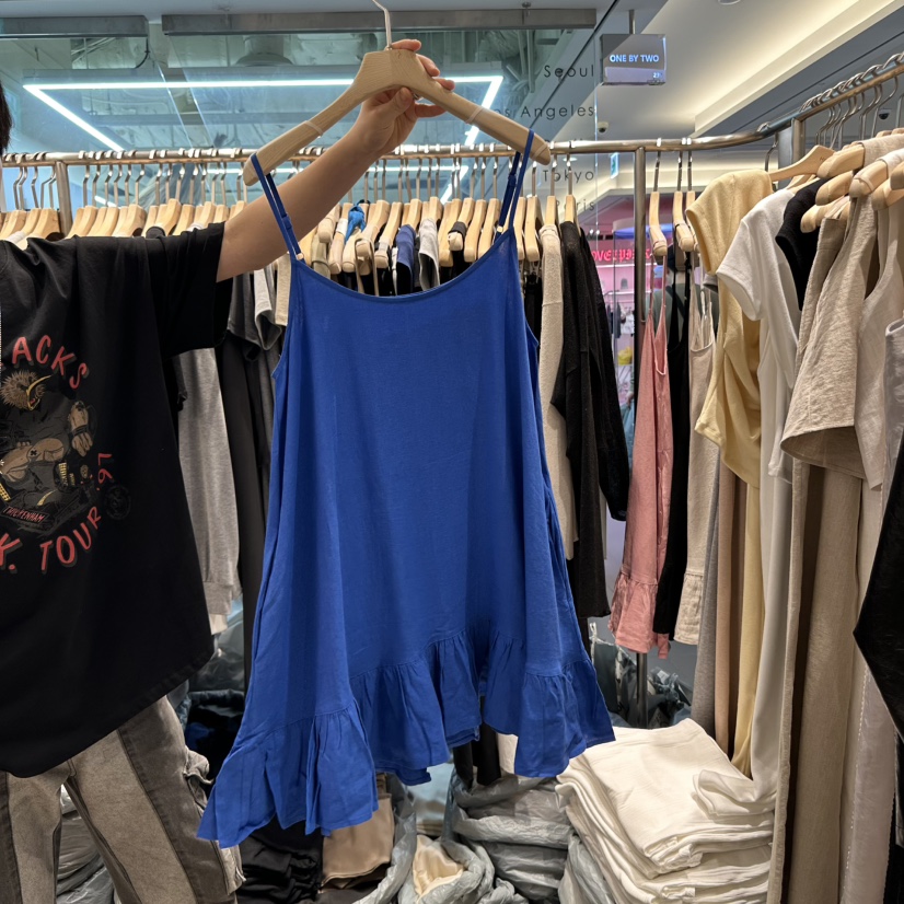 HONG.U直郵韓國代購㊣女裝新品推薦25春夏時尚熱賣吊帶背心HONG.U吊帶/背心