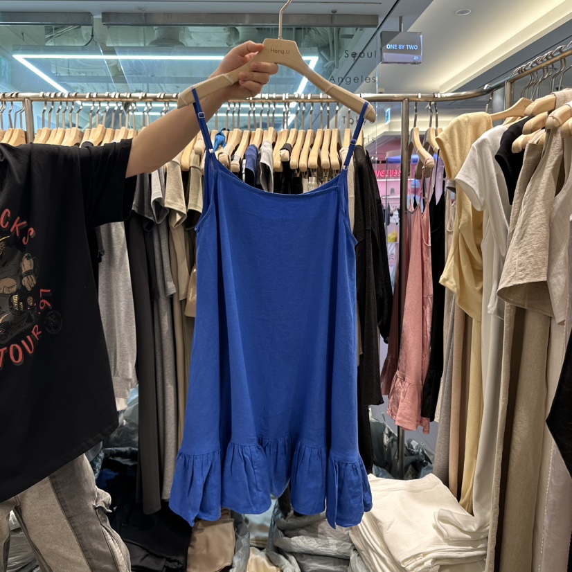 HONG.U直郵韓國代購㊣女裝新品推薦25春夏時尚熱賣吊帶背心HONG.U吊帶/背心圖色5