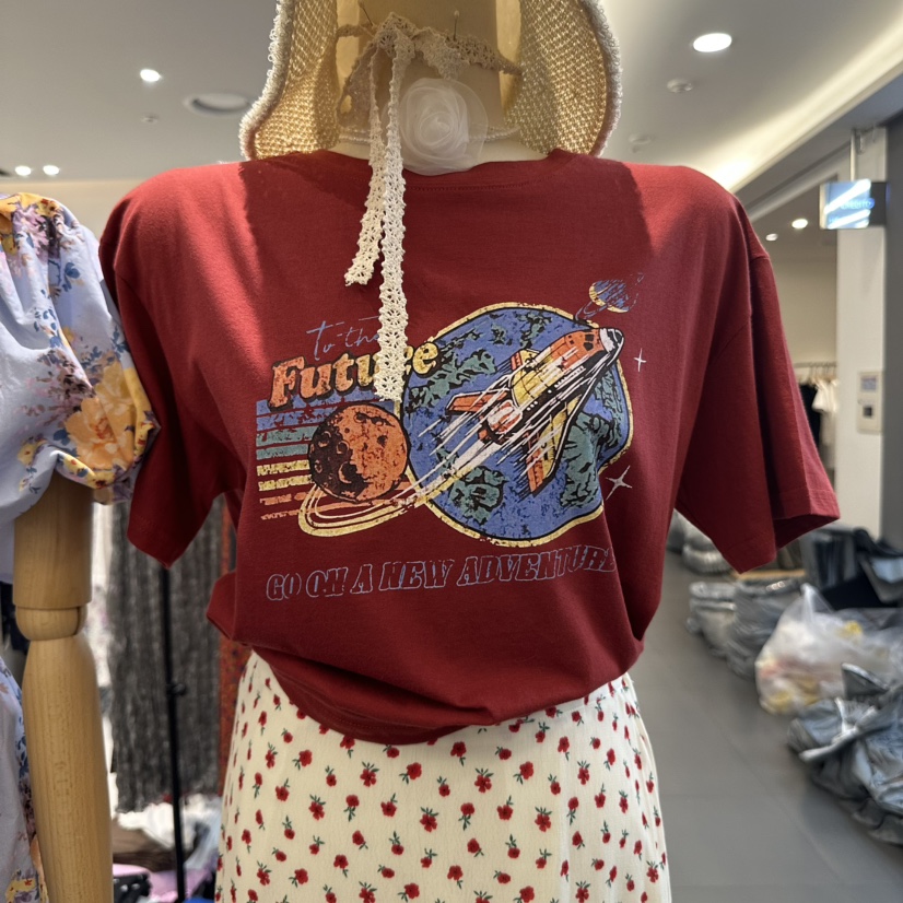 COMBO韓國㊣直郵東大門代購女裝新款時尚25春夏熱賣推薦T恤COM_BOT恤圖色1